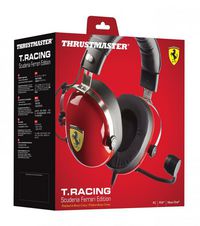 Thrustmaster New! T.Racing Scuderia Ferrari Edition Headset Wired Head-Band Gaming Black, Red - W128258405