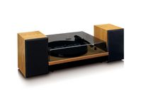 Lenco Ls-300 Belt-Drive Audio Turntable Black, Wood - W128329723