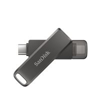 Sandisk Ixpand Usb Flash Drive 256 Gb Usb Type-C / Lightning 3.2 Gen 1 (3.1 Gen 1) Black - W128258981