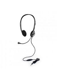 Port Designs Headphones/Headset Wired Head-Band Office/Call Center Black - W128260958