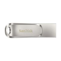 Sandisk Ultra Dual Drive Luxe Usb Flash Drive 512 Gb Usb Type-A / Usb Type-C 3.2 Gen 1 (3.1 Gen 1) Stainless Steel - W128261668