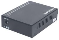 Intellinet Gigabit Ethernet Wdm Bi-Directional Single Mode Media Converter, 10/100/1000Base-Tx To 1000Base-Lx (Sc) Single-Mode, 20Km, Wdm (Rx1550/Tx1310) (Euro 2-Pin Plug) - W128261899
