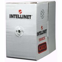Intellinet Network Bulk Cat6 Cable, 23 Awg, Solid Wire, Grey, 305M, U/Utp, Box - W128261971