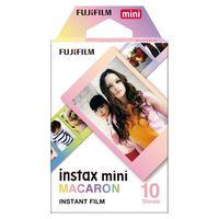 Fujifilm Instax Mini Macaron Instant Picture Film 10 Pc(S) 54 X 86 Mm - W128262973