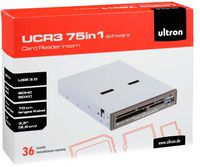 Ultron Ucr3 Card Reader Usb 3.2 Gen 1 (3.1 Gen 1) Internal Black - W128265308