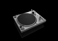 Lenco L-3808 Direct Drive Audio Turntable Black, Grey - W128265982