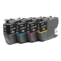 Brother LC421 VALUE BP INK & DR SEC TAG - MOQ 4 - W128266113