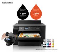 Epson Ecotank L1116 Inkjet Printer Colour 4800 X 1200 Dpi A3 Wi-Fi - W128266553