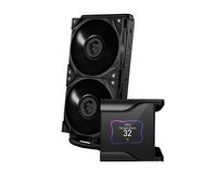 MSI Meg Coreliquid S280 Liquid Cpu Cooler '280Mm Radiator, 2.4'' Ips Display With Fan, 2X 140Mm Silent Pwm Fan, Center, Supports Intel And Amd Platforms, Latest Lga 1700 Ready, Cooled By Asetek' - W128267508