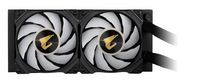 Gigabyte Computer Cooling System Processor All-In-One Liquid Cooler 12 Cm Black - W128268648