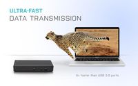 i-tec Thunderbolt3/Usb-C Dual Displayport 4K Docking Station + Power Delivery 85W - W128270090