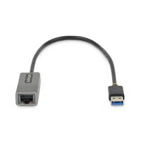 StarTech.com Usb 3.0 To Gigabit Ethernet Network Adapter - 10/100/1000 Mbps, Usb To Rj45, Usb 3.0 To Lan Adapter, Usb 3.0 Ethernet Adapter (Gbe), 11In Attached Cable, Driverless Install - W128270383