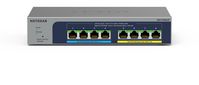 Netgear 8-Port Ultra60 Poe++ Multi-Gigabit (2.5G) Ethernet Plus Switch Managed L2/L3 2.5G Ethernet (100/1000/2500) Power Over Ethernet (Poe) Grey - W128271050