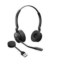 Jabra Engage 55 Headset Wireless Head-Band Office/Call Center Black, Titanium - W128275583