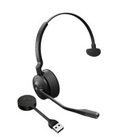 Jabra Engage 55 Headset Wireless Head-Band Office/Call Center Black, Titanium - W128275584