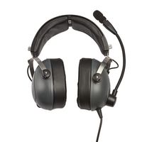 Thrustmaster T.Flight U.S. Air Force Headphones Wired Head-Band Aviation/Air Traffic Control Black, Grey - W128275925