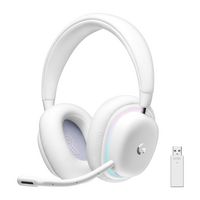 Logitech G735 Headset Wired & Wireless Head-Band Gaming Bluetooth White - W128276659