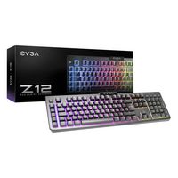 EVGA Z12 Keyboard Usb Qwertz German Black - W128278622