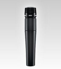 Shure Sm57 Black Studio Microphone - W128279372