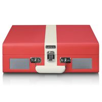 Lenco Tt-110 Belt-Drive Audio Turntable Red, White - W128329896