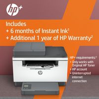 HP Laserjet Hp Mfp M234Sdwe Printer, Black And White, Printer For Home And Home Office, Print, Copy, Scan, Hp+; Scan To Email; Scan To Pdf - W128280066