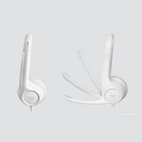 Logitech H390 Headset Wired Head-Band Office/Call Center Usb Type-A White - W128280967