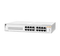 Hewlett Packard Enterprise Aruba Instant On 1430 16G Class4 Poe 124W Unmanaged L2 Gigabit Ethernet (10/100/1000) Power Over Ethernet (Poe) 1U White - W128281208