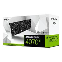 PNY Graphics Card Nvidia Geforce Rtx 4070 Ti 12 Gb Gddr6X - W128281329