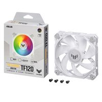 Asus Tuf Gaming Tf120 Argb White Edition Computer Case Air Cooler 12 Cm 1 Pc(S) - W128281392