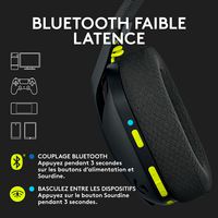 Logitech G435 Headset Wireless Head-Band Gaming Bluetooth Black - W128251640