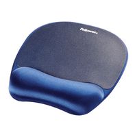 Fellowes Memory Foam Mouse Pad/Wrist Rest Sapphire - W128251675