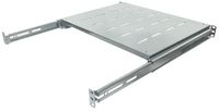 Intellinet 19" Sliding Shelf, 1U, For 600 To 800Mm Depth Cabinets & Racks, Shelf Depth 350Mm, Grey - W128253626