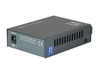 LevelOne Rj45 To Sc Fast Ethernet Media Converter, Single-Mode Fiber, 1310Nm, 40Km - W128253975