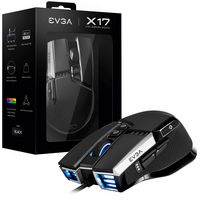 EVGA X17 Mouse Ambidextrous Usb Type-A Optical 16000 Dpi - W128254744