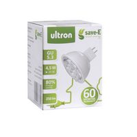 Ultron Energy-Saving Lamp 4.5 W Gu5.3 G - W128285417