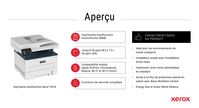 Xerox B235 A4 34Ppm Wireless Duplex Copy/Print/Scan/Fax Ps3 Pcl5E/6 Adf 2 Trays Total 251 Sheets - W128256244