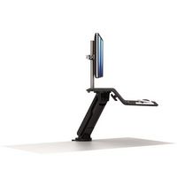 Fellowes Lotus Rt Sit-Stand Workstation – Dual Black - W128287739