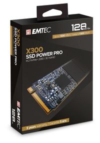 Emtec X300 M.2 128 Gb Pci Express 3.0 3D Nand Nvme - W128288349