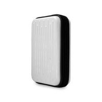 MediaRange Storage Drive Case Pouch Case Nylon, Plastic Black, White - W128288462