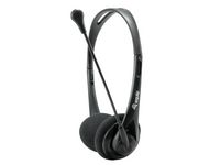 Equip Chat Headset Wired Head-Band Calls/Music Black - W128288623