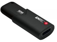 Emtec B120 Click Secure Usb Flash Drive 128 Gb Usb Type-A 3.2 Gen 2 (3.1 Gen 2) Black - W128289518
