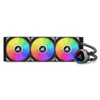 Sharkoon S90 Rgb Computer Case, Processor All-In-One Liquid Cooler 12 Cm Black 1 Pc(S) - W128291978