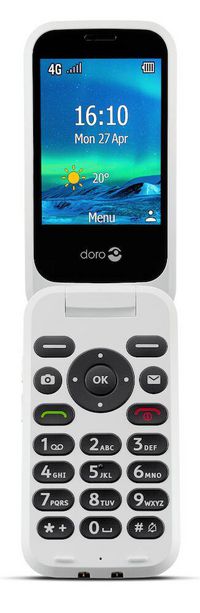 Doro 6881 124 G Black, White Feature Phone - W128299616