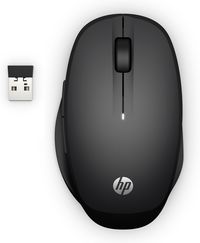 HP Dual Mode Black Mouse 300 - W128261154