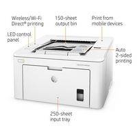HP LaserJet Pro M203dw Printer - W125657031