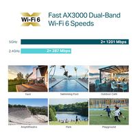 TP-Link Ax3000 Indoor/Outdoor Wifi 6 Access Point - W128303025