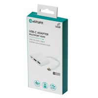 eSTUFF USB-C AV Multiport Adapter - W124349425