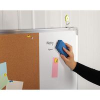 Techly MAGNETIC ERASER WHITEBOARD BLUE COLOR - W128318825
