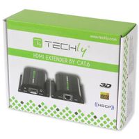 Techly 1080P HDMI EXTENDER OVER CAT 6 WITH IR - UP TO 60m - W128319318