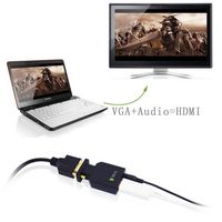 Techly CABLE ADAPTER VGA TO HDMI - W128319416